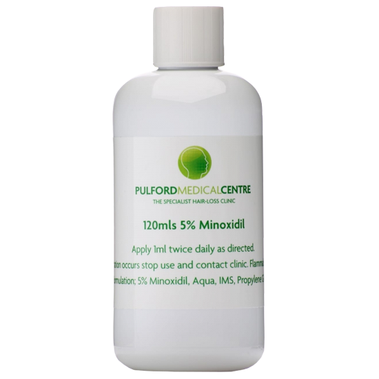 One bottle of 5% Minoxidil