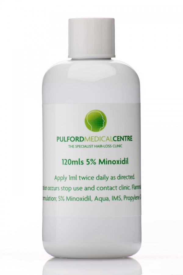 120mls 5% Minoxidil  (2 month supply)
