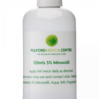 120mls 5% Minoxidil  (2 month supply)